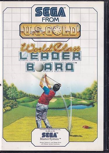 World Class Leader Board - Sega Master System - i Cover (B Grade) (Genbrug)